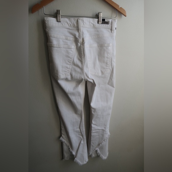 Citizens of Humanity Women’s Drew Fray High Rise Crop Flare Jeans - Picture 7 of 11